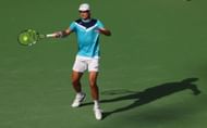 Aleksandar Vukic at the 2024 BNP Paribas Open in Indian Wells, California - Getty Images